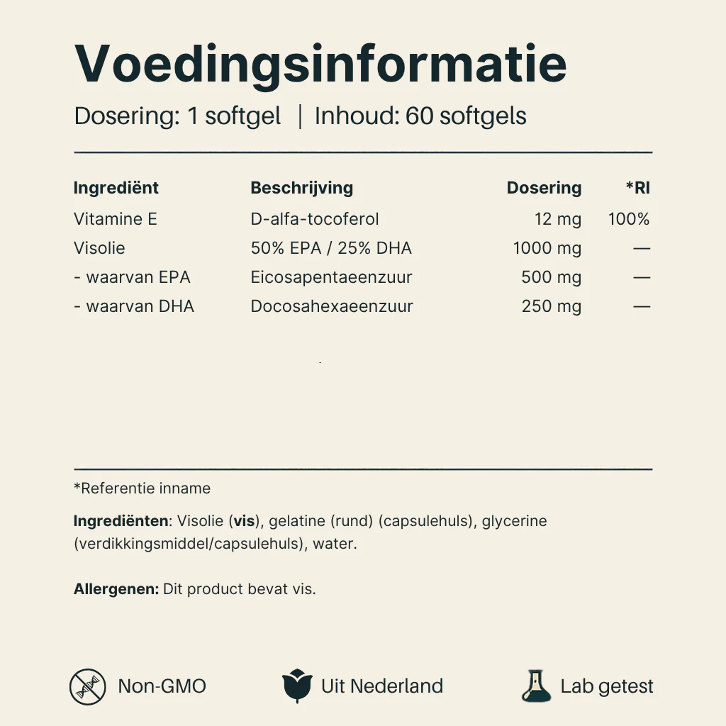Omega 3 Visolie - 1000 mg - Image 6