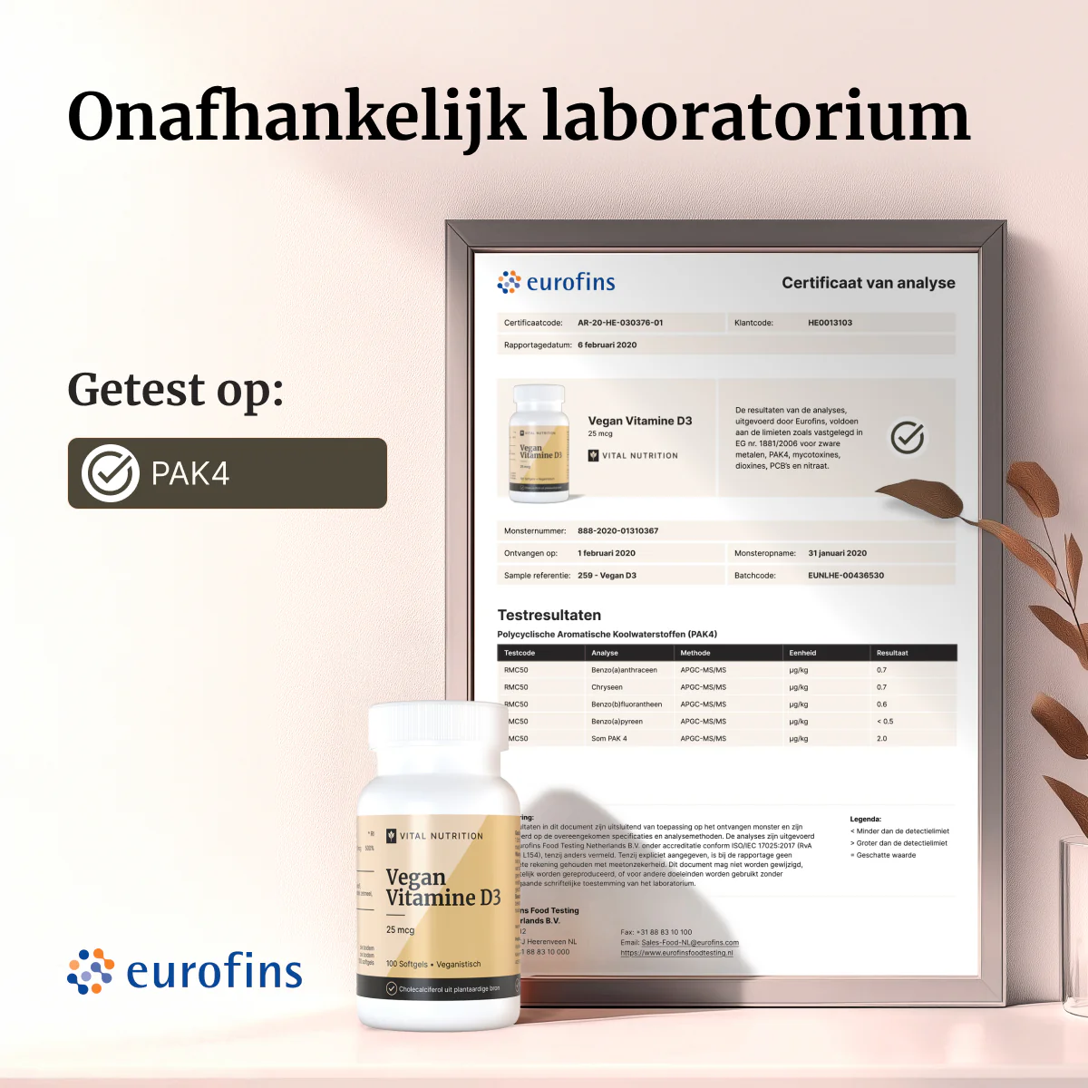 Vegan Vitamine D3 - 25 mcg - Image 4