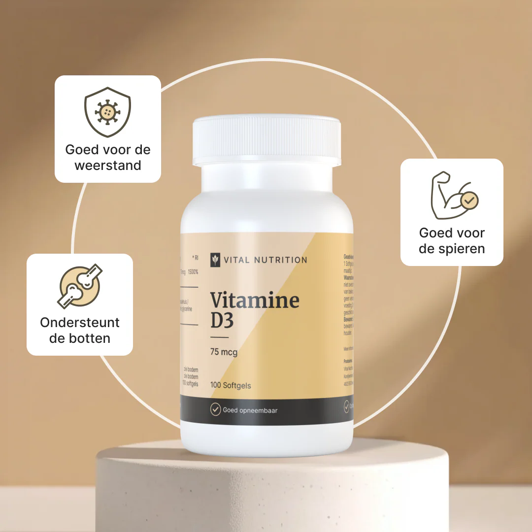 Vitamine D3 - 75 mcg - Image 3