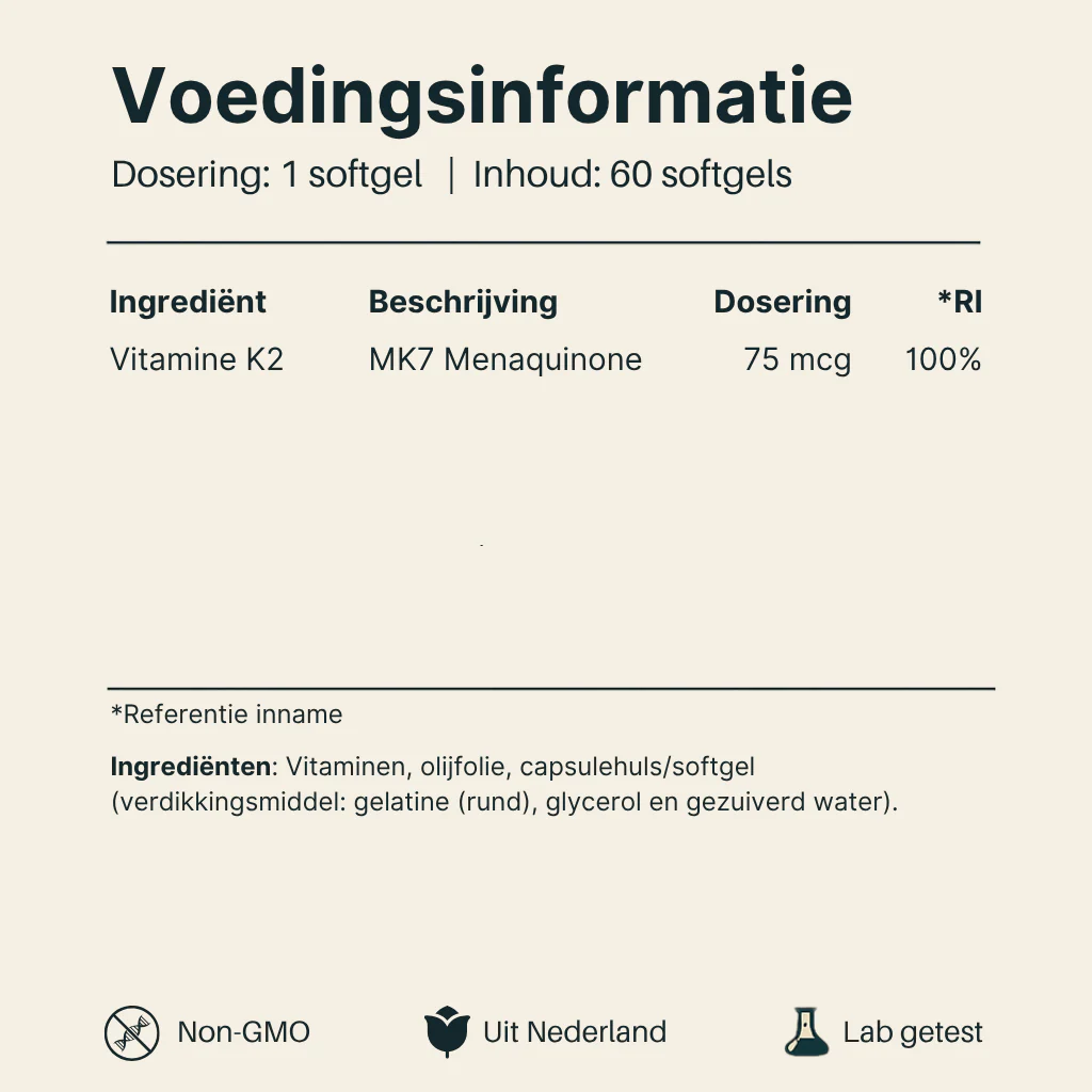 Vitamine K2 - 75 mcg - Image 5